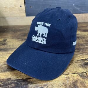 Save The Chubby Unicorns San Diego Zoo Rhino Snapback Hat Baseball Cap Blue